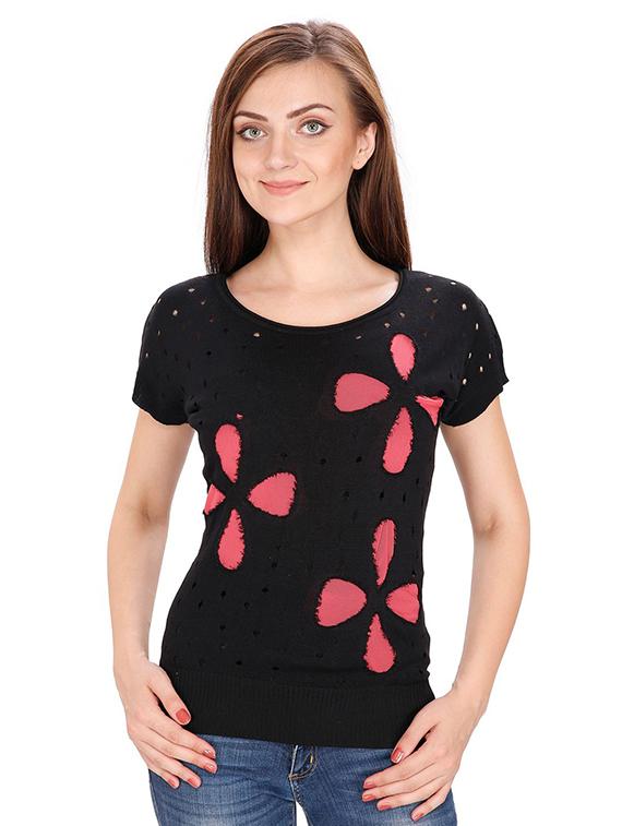 cut out detail ribbed edge top - 15916401 - Zoom Image - 1