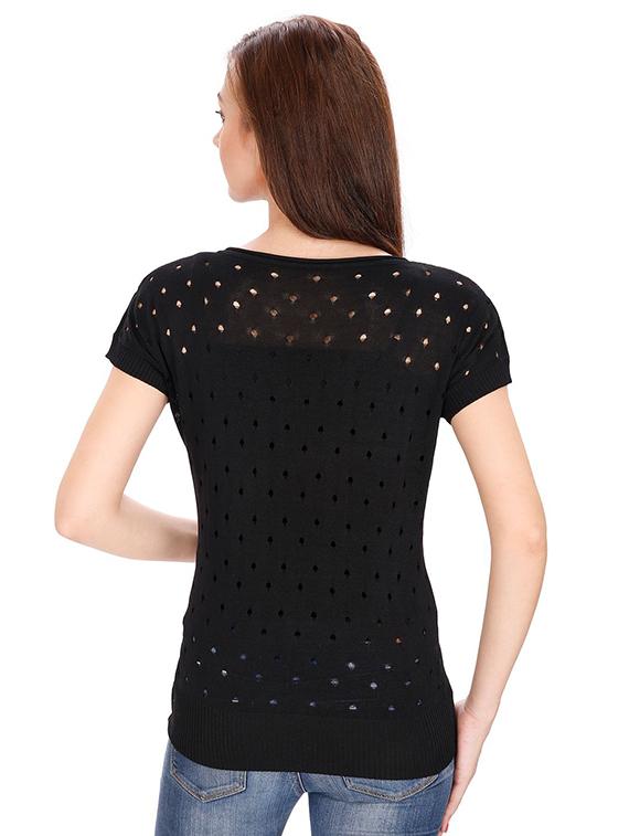cut out detail ribbed edge top - 15916401 - Zoom Image - 3