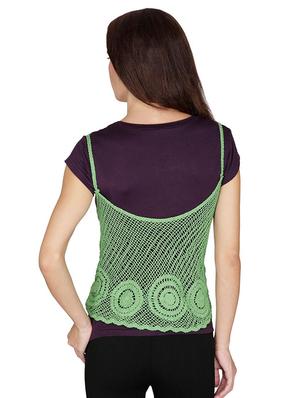 laced cami top - 15916417 - Standard Image - 3