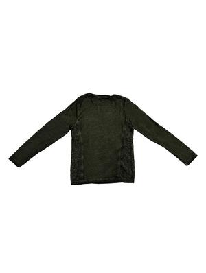 green cotton top - 15916573 - Standard Image - 2