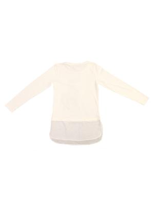 beige cotton tee - 15916577 - Standard Image - 2