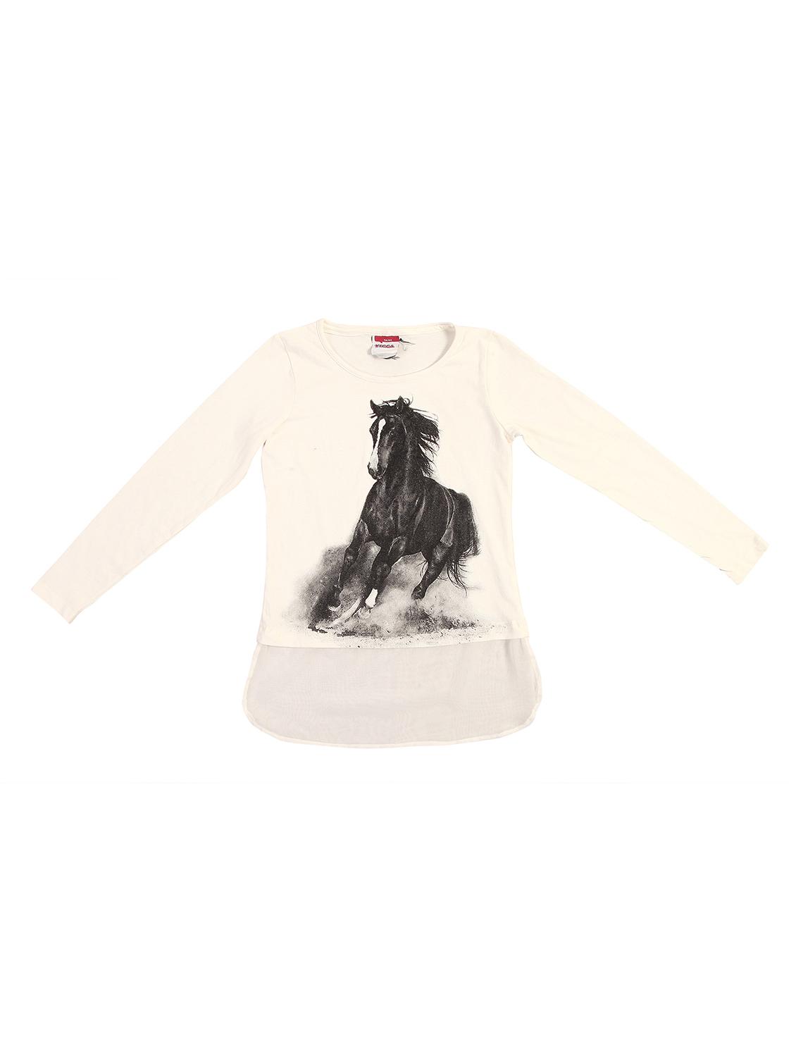 beige cotton tee - 15916577 - Zoom Image - 1