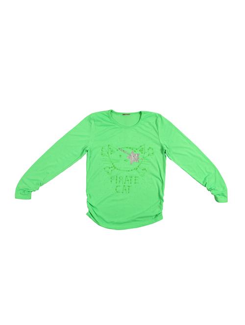 green cotton tee - 15916578 - Standard Image - 1