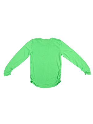 green cotton tee - 15916578 - Standard Image - 2
