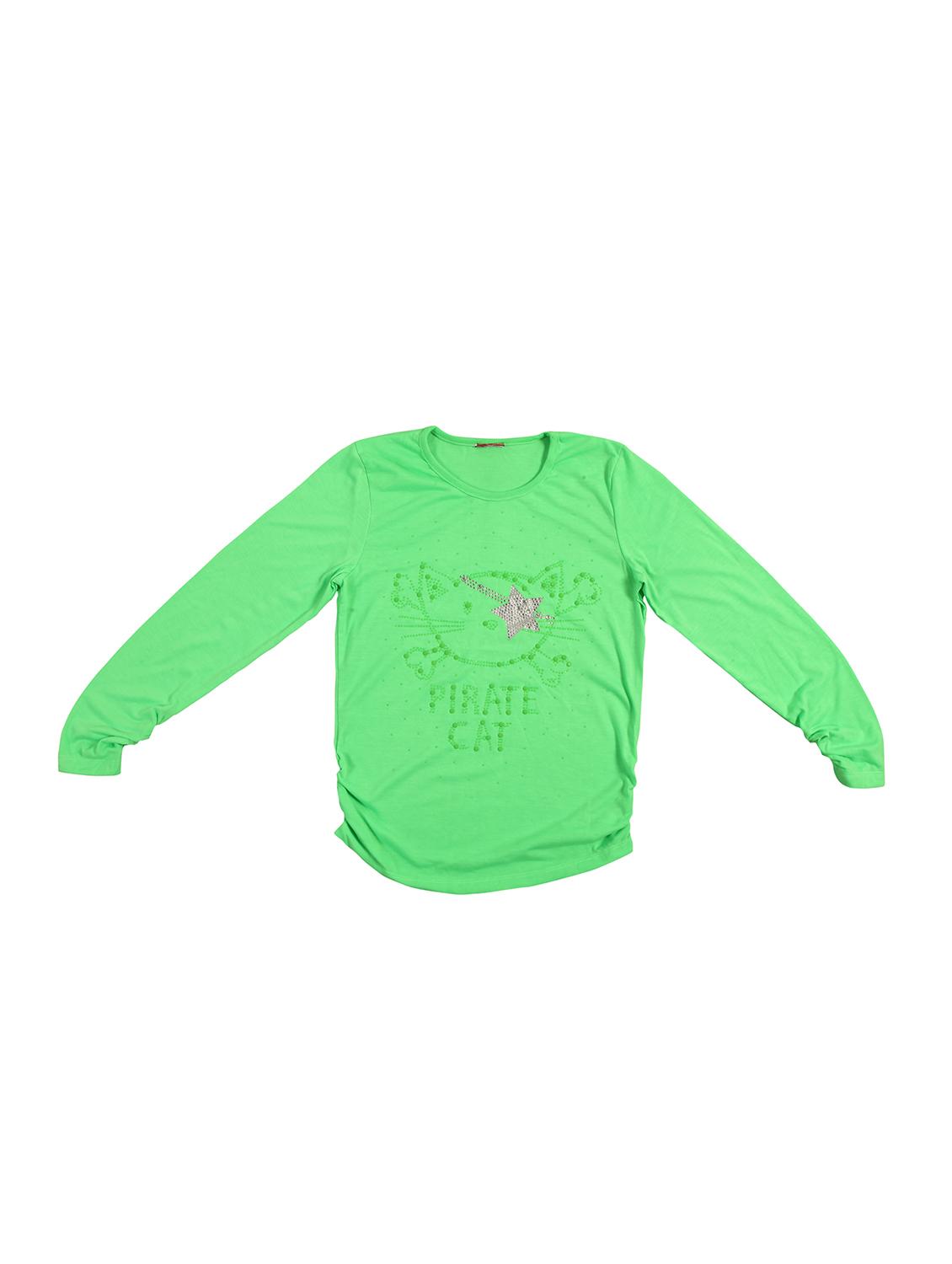 green cotton tee - 15916578 - Zoom Image - 1