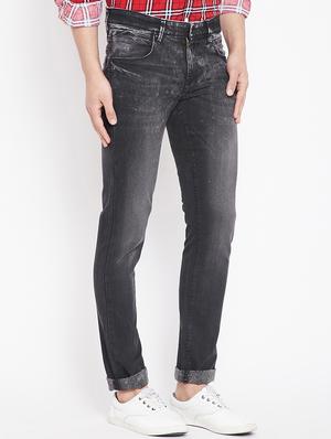 black light washed denim jeans - 15916792 - Standard Image - 2