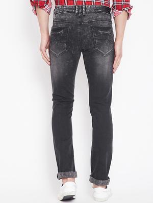 black light washed denim jeans - 15916792 - Standard Image - 3