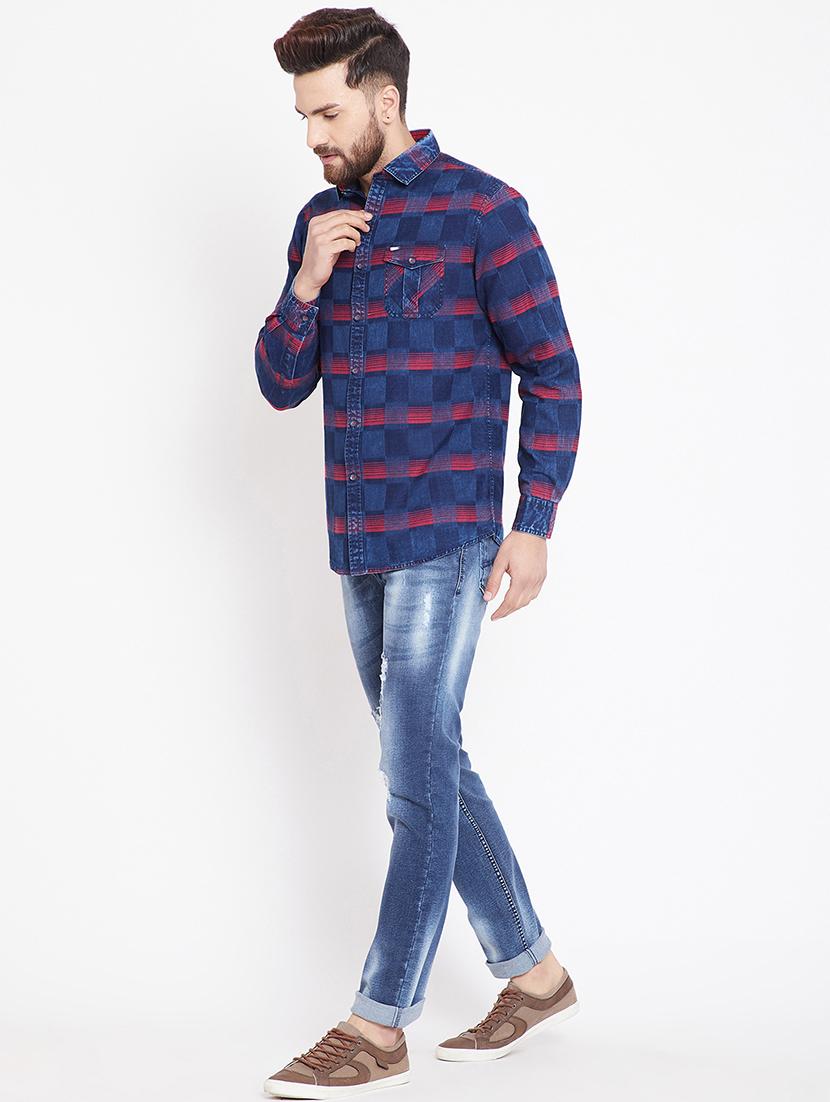 blue denim ripped jeans - 15916794 - Zoom Image - 4