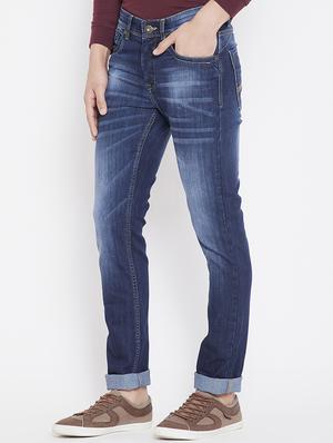 blue denim washed jeans - 15916797 - Standard Image - 2
