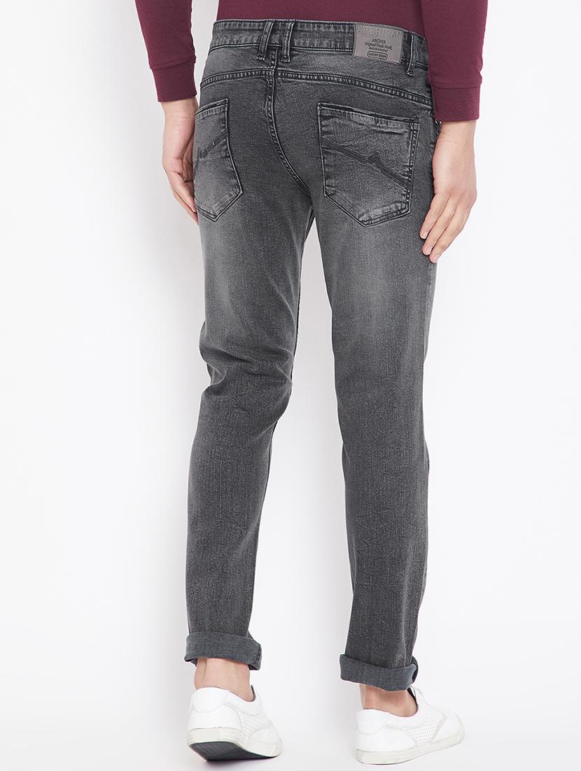 grey light washed denim jeans - 15916798 - Zoom Image - 3