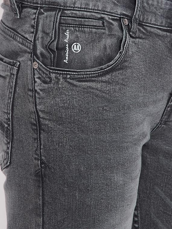 grey light washed denim jeans - 15916798 - Zoom Image - 5