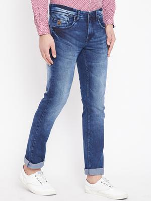 blue denim washed jeans - 15916801 - Standard Image - 2