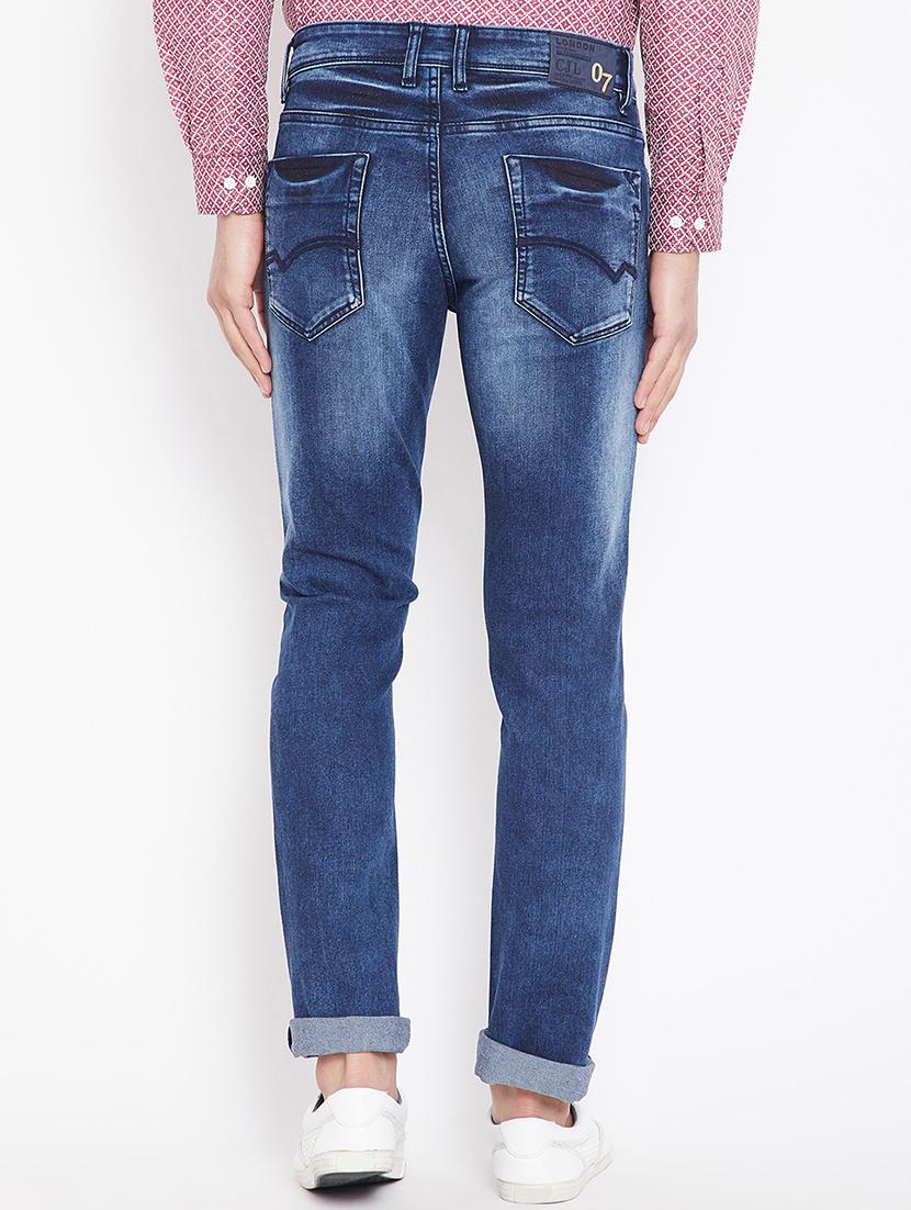 blue denim washed jeans - 15916801 - Zoom Image - 3