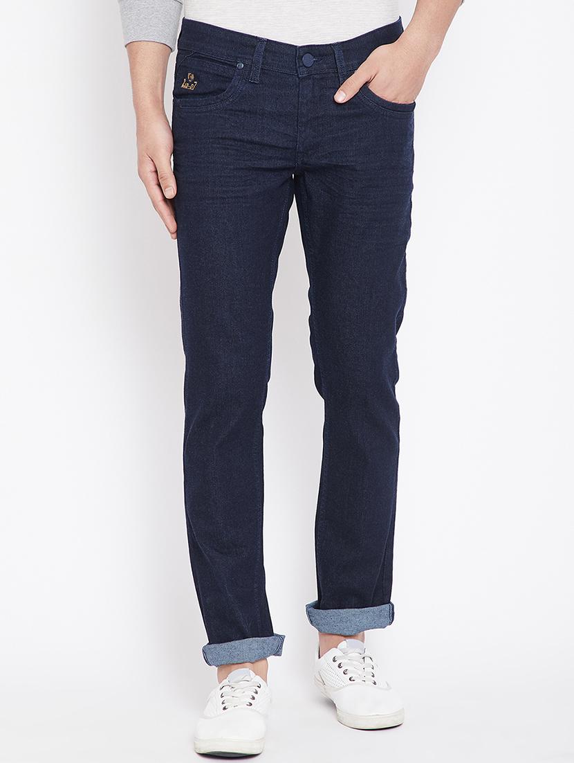 blue denim plain jeans - 15916804 - Zoom Image - 1