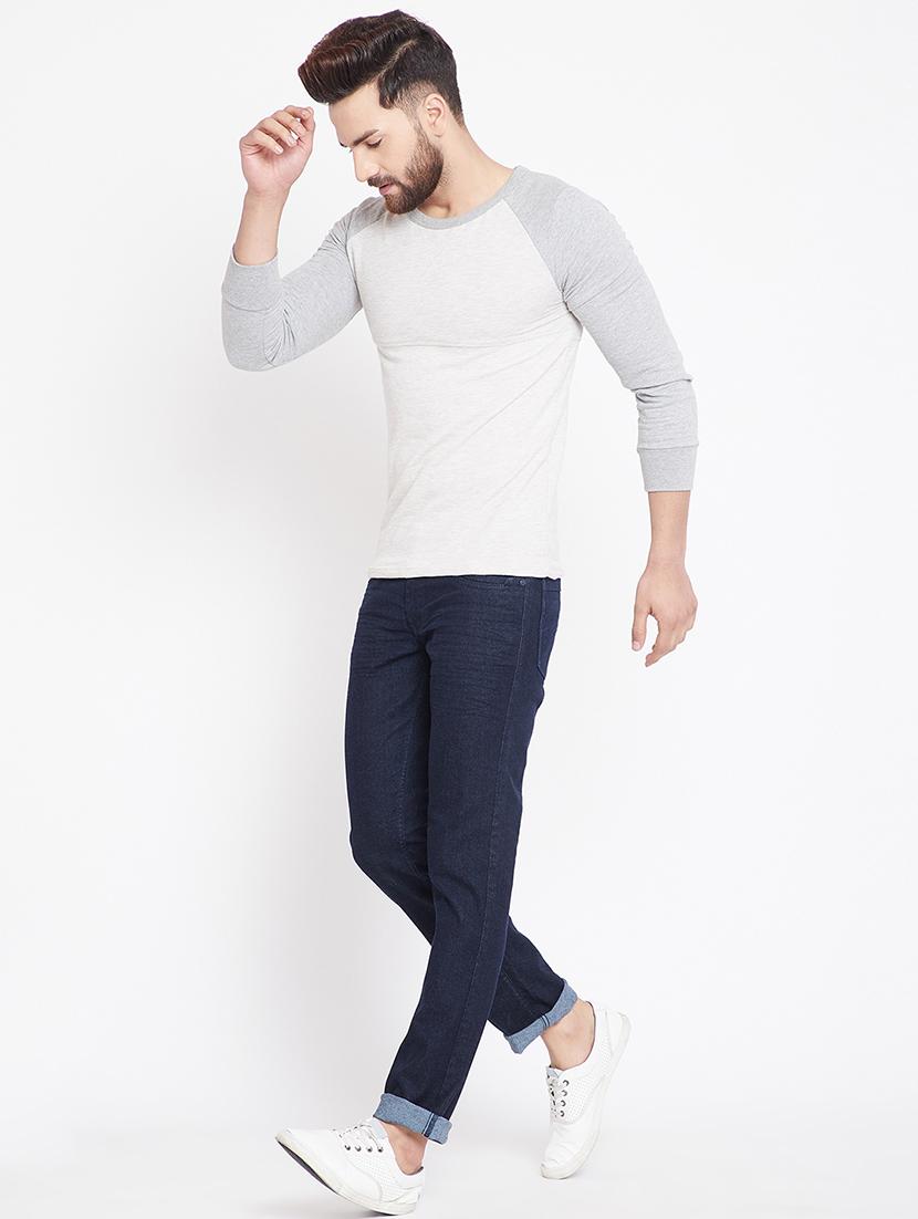 blue denim plain jeans - 15916804 - Zoom Image - 4