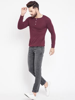black denim washed jeans - 15916806 - Standard Image - 4