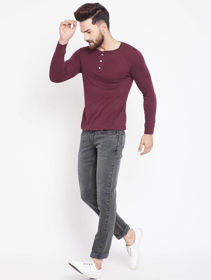 black denim washed jeans - 15916806 - Zoom Image - 4