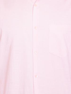pink solid formal shirt - 15916853 - Standard Image - 5