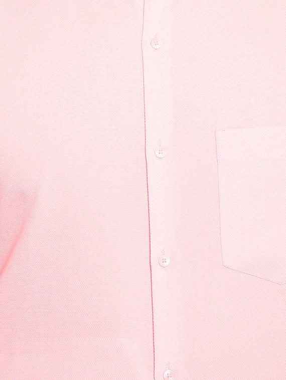 pink solid formal shirt - 15916861 - Zoom Image - 5