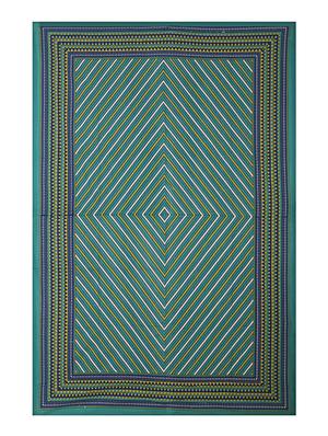 144 tc cotton single bedsheet with 1 pillow cover - 15917881 - Standard Image - 2