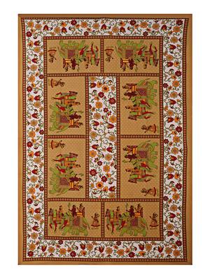 144 tc cotton single bedsheet with 1 pillow cover - 15917894 - Standard Image - 2