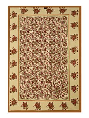 144 tc cotton single bedsheet with 1 pillow cover - 15917899 - Standard Image - 2