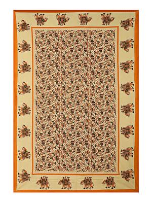 144 tc cotton single bedsheet with 1 pillow cover - 15917901 - Standard Image - 2