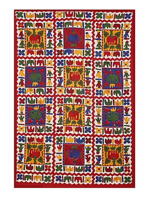 144 tc cotton single bedsheet with 1 pillow cover - 15917908 - Standard Image - 2