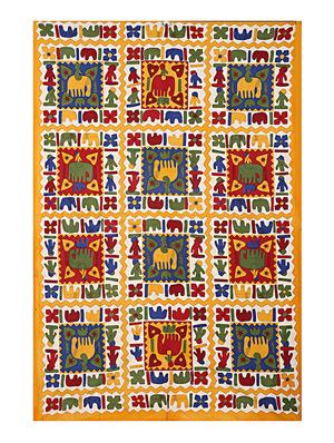 144 tc cotton single bedsheet with 1 pillow cover - 15917909 - Standard Image - 2