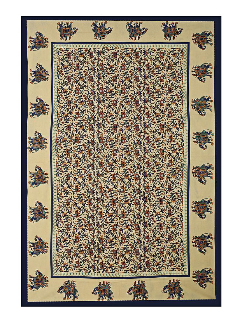 144 tc cotton single bedsheet with 1 pillow cover - 15917948 - Zoom Image - 2