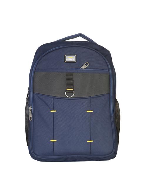 navy blue polyester backpack - 15918478 - Standard Image - 1