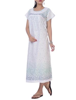 floral bow detail nightwear gown - 15918534 - Standard Image - 2