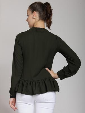 smocking detail embroidered top - 15919080 - Standard Image - 3