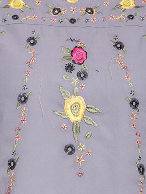 long sleeved embroidered top - 15919104 - Standard Image - 5