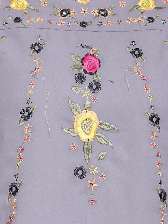 long sleeved embroidered top - 15919104 - Zoom Image - 5
