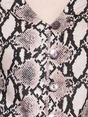 snake print button up top - 15919107 - Standard Image - 5