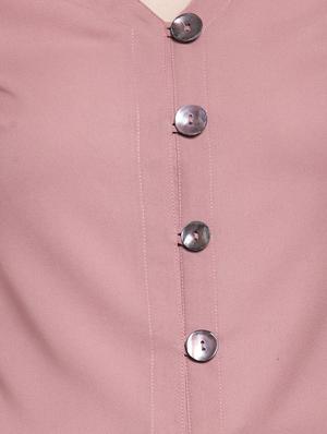 ruffle detail button up top - 15919109 - Standard Image - 5