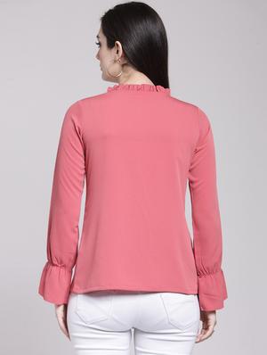 frill trim button up top - 15919125 - Standard Image - 3