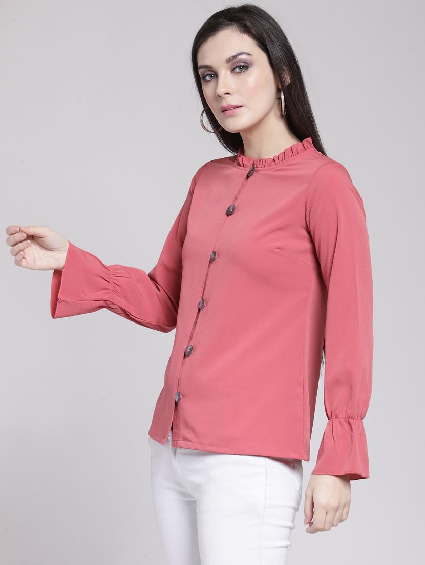 frill trim button up top - 15919125 - Zoom Image - 2