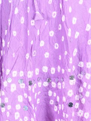 bandhani printed embellished a-line skirt - 15919190 - Standard Image - 5