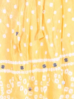 bandhani printed embellished a-line skirt - 15919191 - Standard Image - 5