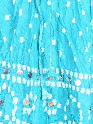 bandhani printed embellished a-line skirt - 15919194 - Standard Image - 5