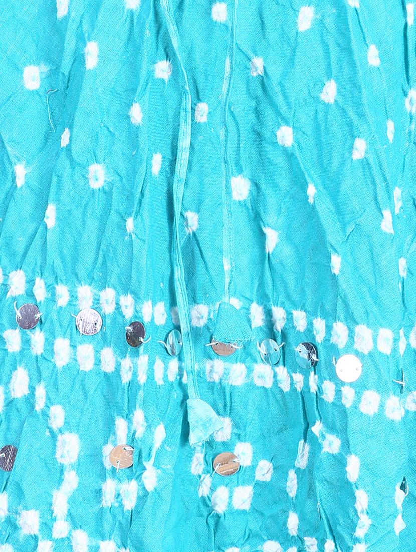 bandhani printed embellished a-line skirt - 15919194 - Zoom Image - 5