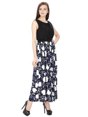 floral flared maxi dress - 15919245 - Standard Image - 2