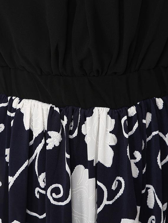 floral flared maxi dress - 15919245 - Zoom Image - 4