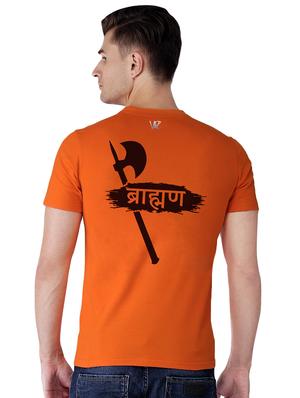orange typographic tshirt - 15919395 - Standard Image - 3