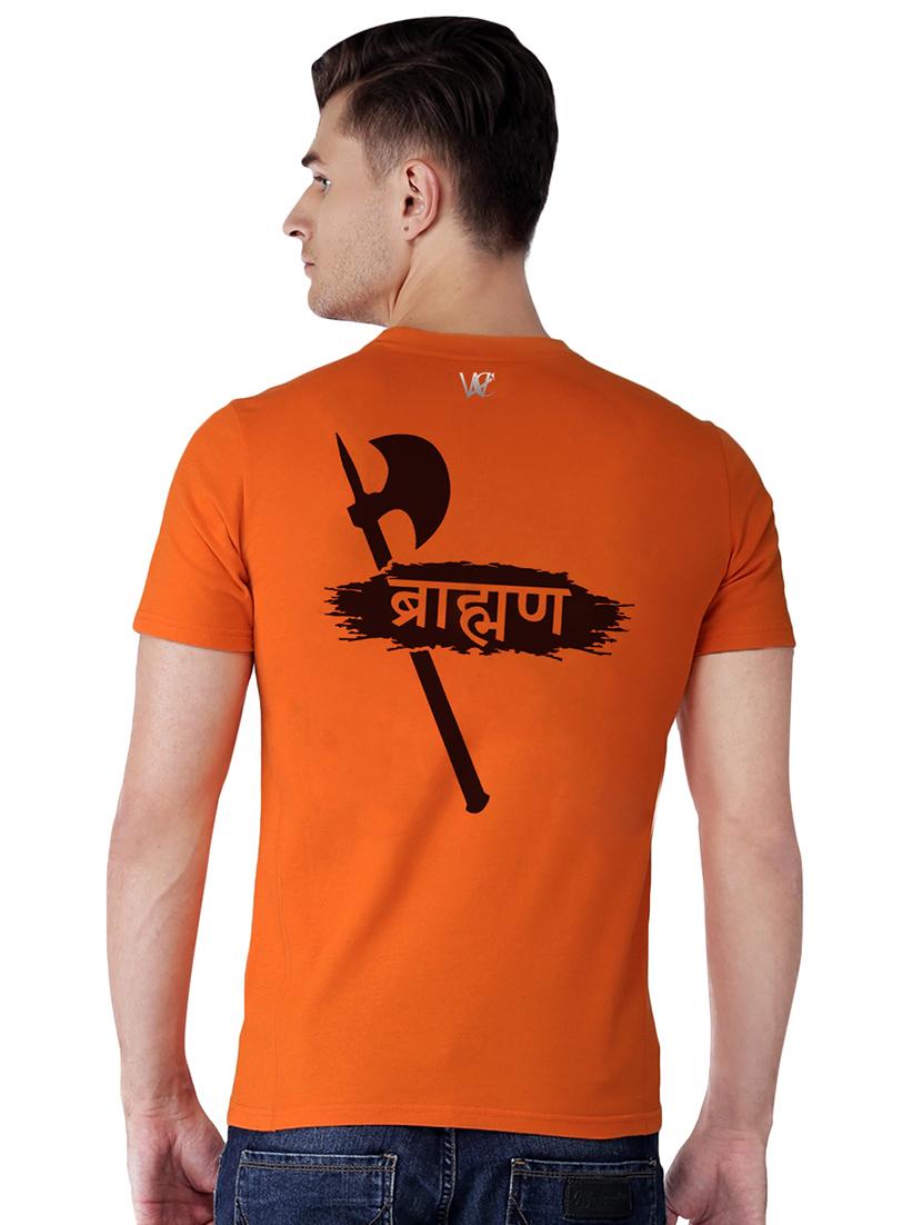 orange typographic tshirt - 15919395 - Zoom Image - 3