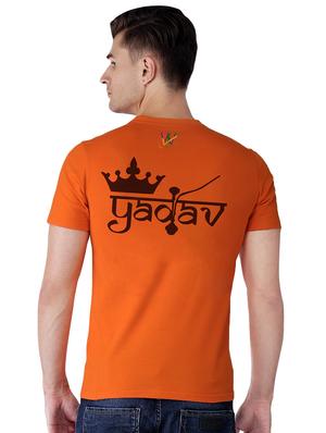 orange typographic tshirt - 15919396 - Standard Image - 3