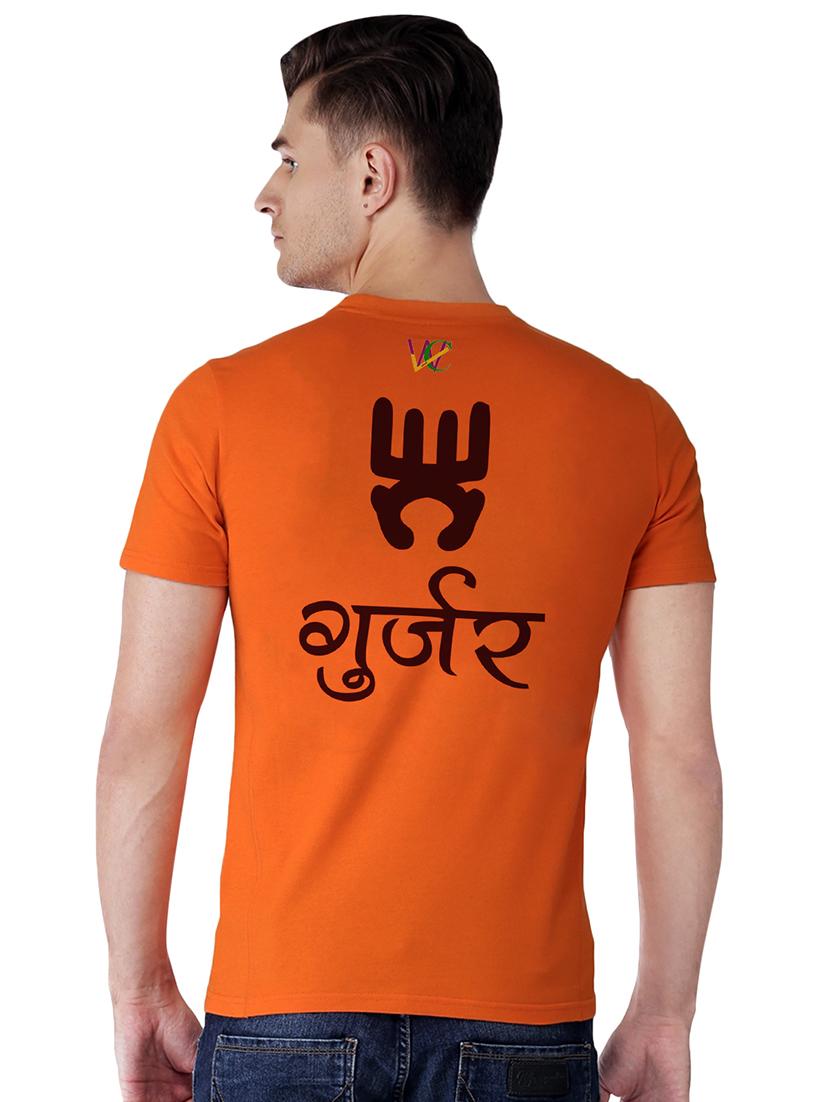 orange typographic tshirt - 15919398 - Zoom Image - 3