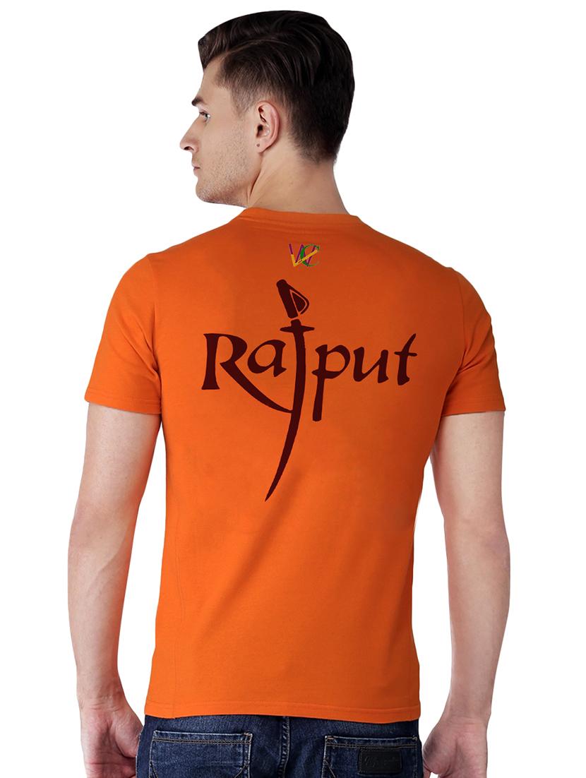 orange typographic tshirt - 15919399 - Zoom Image - 3